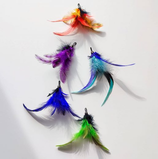 Yugie Toys Feathery Kissansyötti vaihtopää - Kissan huiskut ja huiskat - 6429810779120 - 2