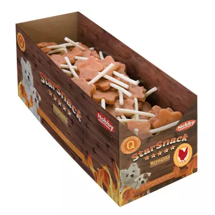 Nobby BBQ Tähtitikkari koiranherkku - Koiran puruluut - 4033766504990 - 2