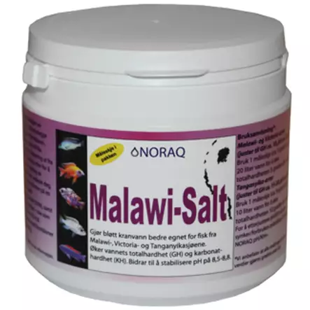 Noraq Malawi Salt Malawisuola 500 g - Akvaarion vedenhoitoaineet - 7090009130290 - 1