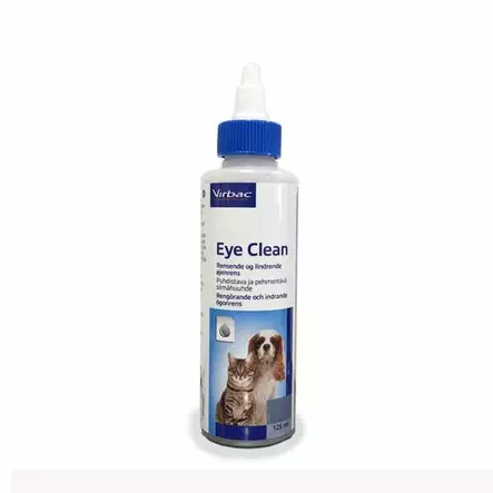 Virbac Eye clean silmähuuhde 125ml - Puhdistus ja haavojenhoito - 3597133088410 - 1