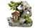 Nobby Aqua Ornaments Temple On Cliff With Plants akvaariokoriste - Akvaariokoristeet - 4033766282140 - 1