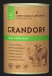 Grandorf Dog Lamb Turkey Lammas Kalkkuna 400g koiranmärkäruoka - Koiran märkäruoat - 5407007852130 - 1