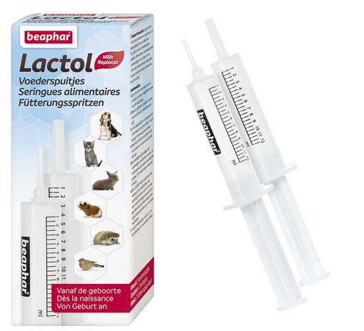 Beaphar Lactol Feeding Injection Tuttiruiskut 2kpl - Kissan lisäravinteet - 8711231153640 - 1
