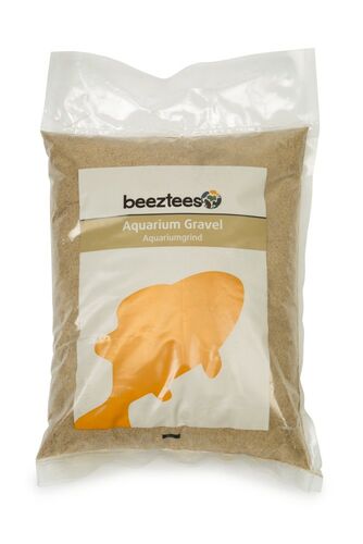 BeezTees Akvaariohiekka jokihiekka 8kg, värjäämätön - Akvaarion hiekat - 8712695074120 - 1