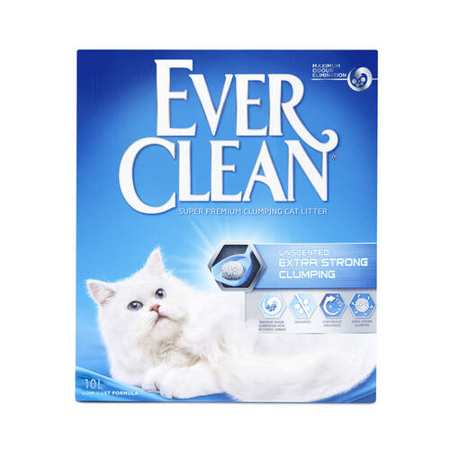 Ever Clean Extra Strong Unscented 10 L - Kissan mikrohiekat - 5060255492130 - 0