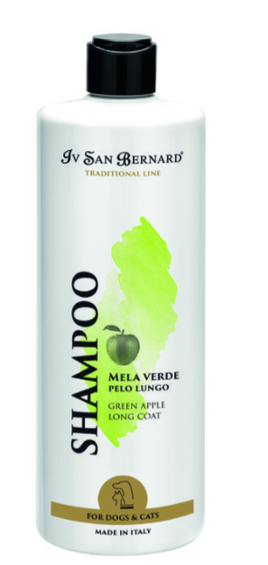 Iv San Bernard Shampoo Green Apple 500ml Koirille ja Kissoille - Koiran shampoot ja hoitoaineet - 8022767038180 - 1