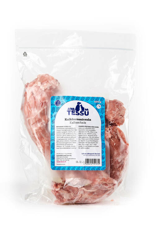 TESSU Kalkkunankaula täydennysrehu - Muut koiran raakaruoat - 6420614791370 - 1