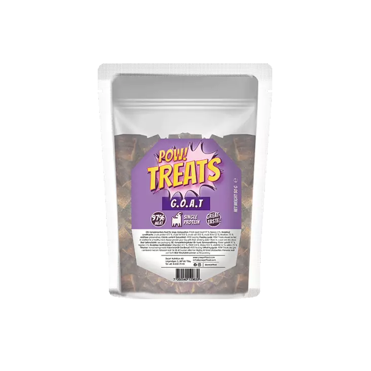 POW Treats G.O.A.T 50g - Koiran herkut - 7350040129630 - 1