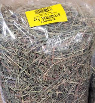 Kotimaista Syysheinä 2kg - Kanin ja jyrsijän heinät - 6430063420011 - 2