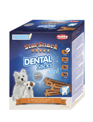 Nobby StarSnack Dental Sticks koiran purutikku - Koiran puruluut - 4033766697661 - 1