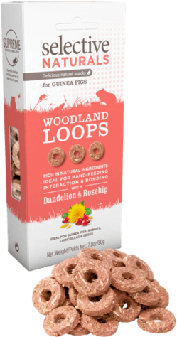 Supreme Selective Woodland Loops herkku 80g - Kanin ja jyrsijän herkut - 730582000081 - 1