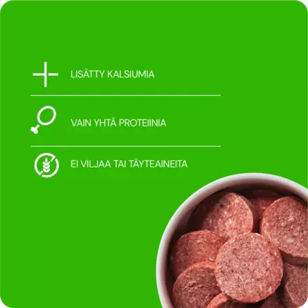 RAUH! Nutriment Lammas raakaruoka - Muut koiran raakaruoat - 6410180002291 - 2