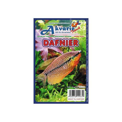 Akvarie Teknik Dafnier Daphnia Vesikirppu 100g - Kalojen pakasteruoka - 7350038150301 - 1