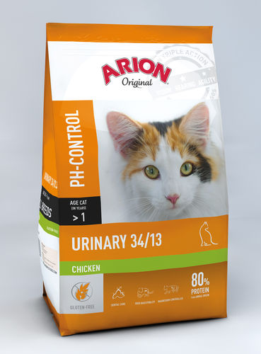 Arion Original Cat Adult Urinary 34/13 Kana kissan kuivaruoka - Arion kuivaruoat - 5414970058681 - 1