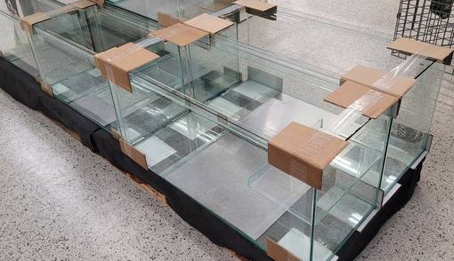 Lasinen Terraario 171 litraa - Jyrsijän häkit, terraariot ja aitaukset - TERRA171 - 1