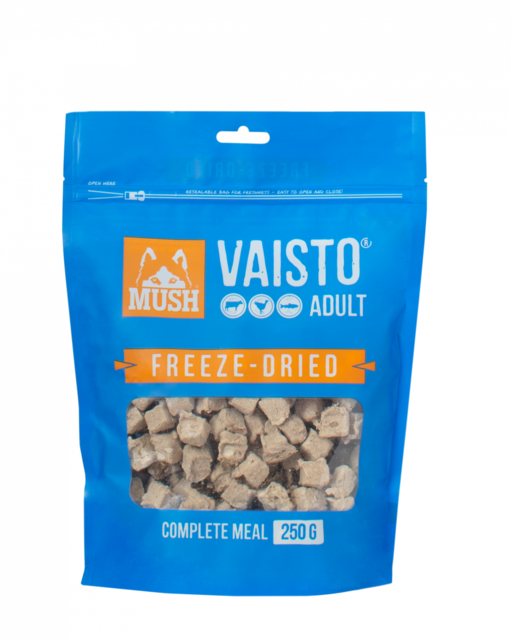 MUSH Vaisto Sininen Freeze-Dried Nauta-Kalkkuna-Lohi koiran täysravinto - Koiran kuivaruoat - 7350086573121 - 1