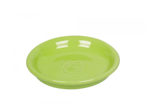 Nobby Cat Ceramic Milkdish lautanen 14cm vihreä - Kissan kupit - 4033766733611 - 1