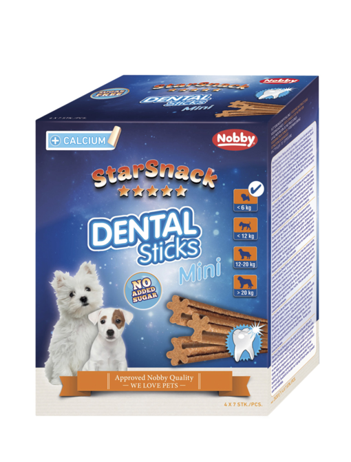 Nobby StarSnack Dental Sticks koiran purutikku - Koiran puruluut - 4033766697661 - 1