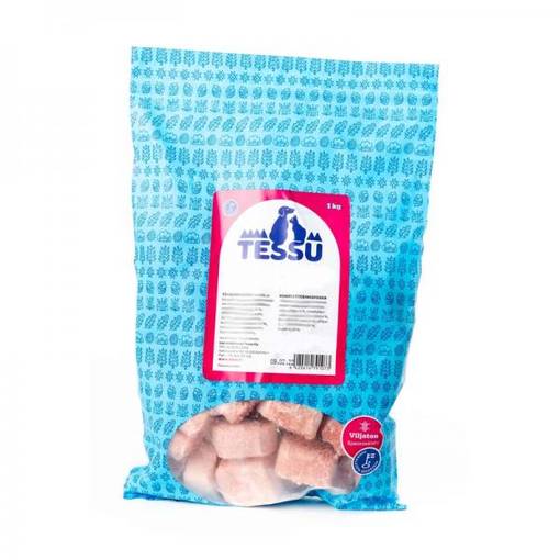 TESSU Lampaan jauhelihakuvio täydennysrehu 1kg - Muut koiran raakaruoat - 6420614792261 - 1