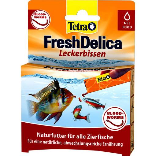 Tetra Bloodworms Surviainen geeliruoka - Kalojen kuivaruoka - 4004218768741 - 1