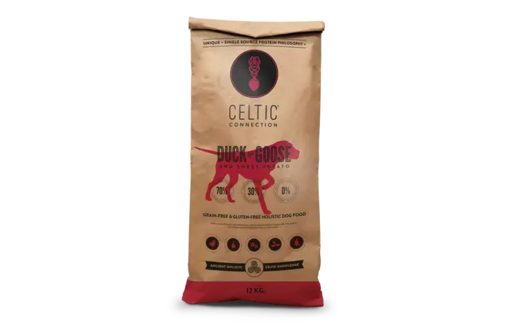 Celtic Duck-Goose Ankka-Hanhi bataatti koiranruoka - Erikoiskuivaruoat - 5425038501421 - 1