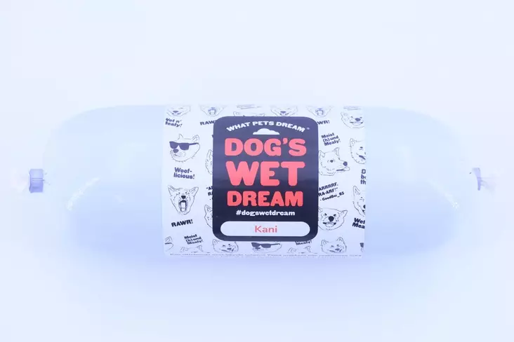Dogs Wet Dream Kani Makkara Täysravinto 200g - Koiran märkäruoat - 6429810484031 - 1