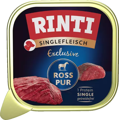 Rinti Singlefleisch Yksi Proteiini Hevonen 150 g - Koiran märkäruoat - 4000158943231 - 1