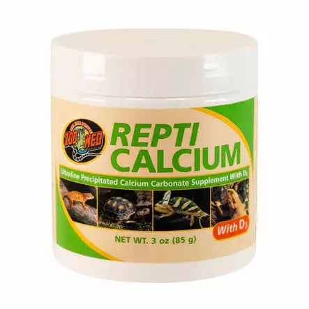 Zoo Med Repti Calcium with D3 Kalsium D3-vitamiinilla 85g - Lisäravinteet - 097612134032 - 1