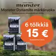 Monster Dynamite 6 x 400g märkäruoka koiranruoka - Koiran märkäruoat - 7350040126172 - 2