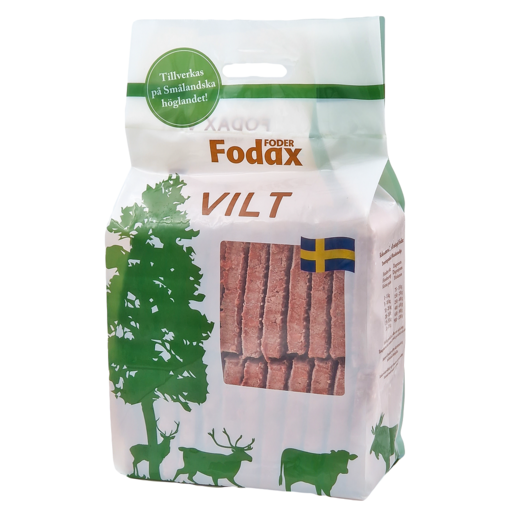 Fodax Vilt täysravinto 10kg - Muut koiran raakaruoat - 7350086572032 - 1