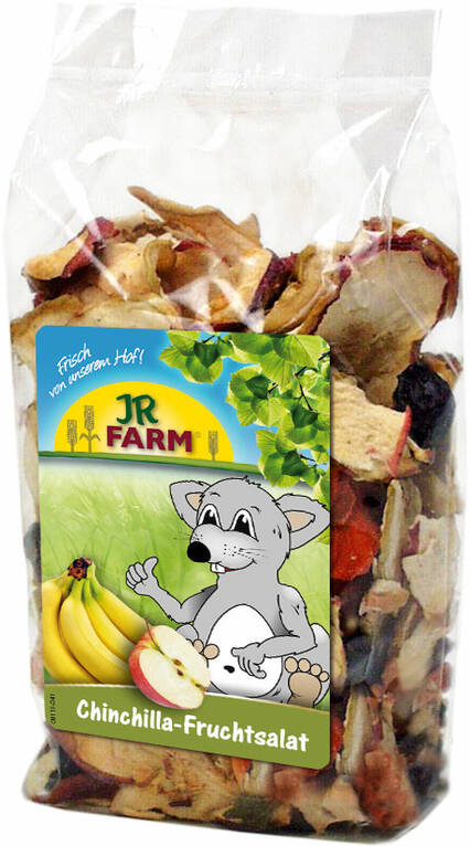 Jr. Farm Chinchillan Hedelmäsalaatti jyrsijän herkku 125g - Kanin ja jyrsijän herkut - 4024344004612 - 1