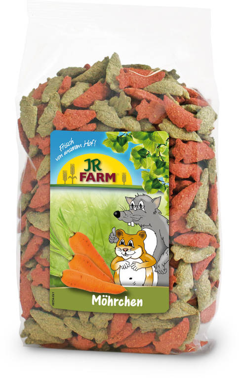 Jr. Farm Möhrcrhen - Porkkanoita - herkku 200g - Kanin ja jyrsijän herkut - 4024344009402 - 1