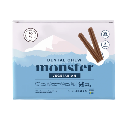 Monster Dog Dental Chew Vegetarian Koirien puruluu kasvistikku - Koiran puruluut - 7350040126912 - 1