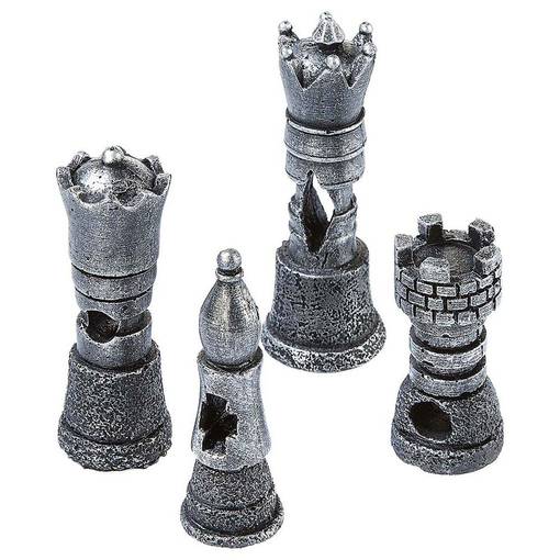 Shakkinappula koristeet Akvaariokoriste Terraariokoriste - Akvaariokoristeet - 5021689347502 - 1