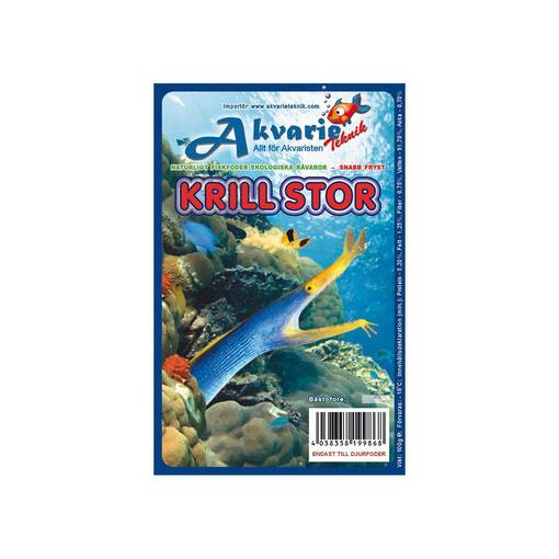 Akvarie Teknik Krill Stor Krilli kalanruoka 100g - Kalojen pakasteruoka - 7350038150332 - 1