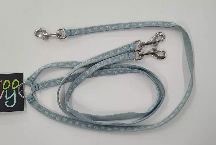 Groovy hihnanjakaja 3-lukkoinen turkoosi - Koiran muut hihnat - 6430042793822 - 1