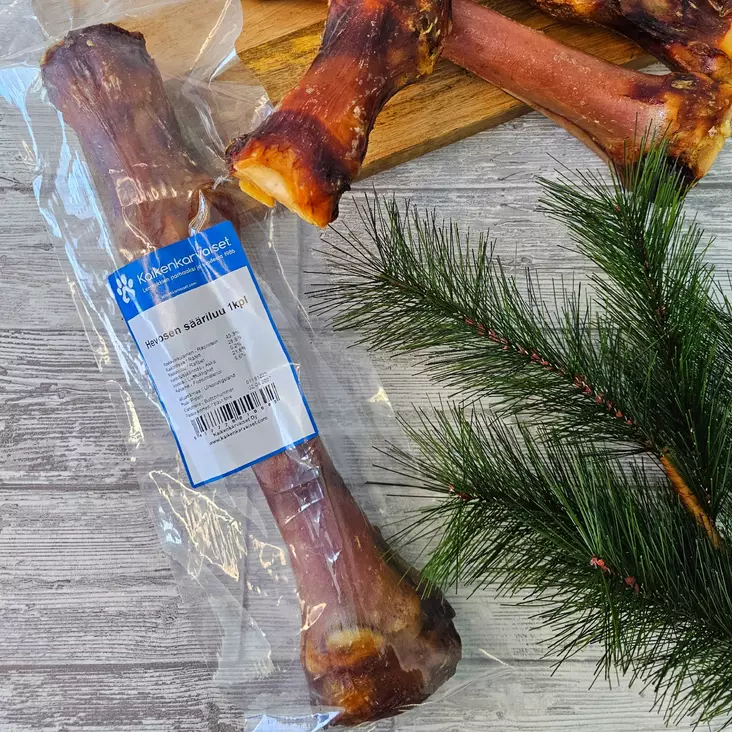 Hevosen sääriluu 1 kpl - Koiran puruluut - 6417728010602 - 1