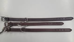 Hollolan panta ruskea - Koiran nahkapannat - HOLL143 - 2