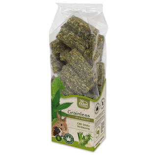 JR Farm Hemp Sticks Digestion - Kanin ja jyrsijän herkut - 4024344239083 - 1