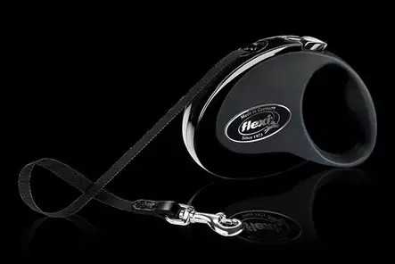 Flexi New Classic 3m S Tape musta - Koiran fleksit - 4000498024003 - 1