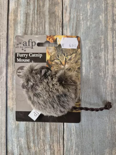 Furry Catnip Mouse - Kissan leluhiiret - 847922020743 - 1
