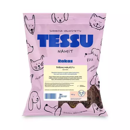 Tessu Poronlihalastu 140g - Koiran herkut - 6420614793053 - 1