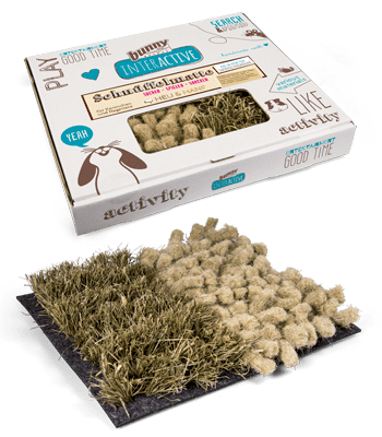 Bunny Snufflemat Hay & Hemp Aktiivimatto - Kanin ja jyrsijöiden lelut ja aktivointi - 4018761170203 - 1