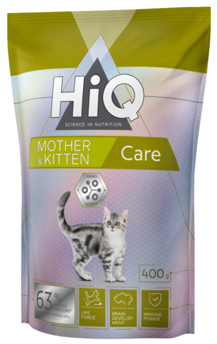 HiQ Mother & Kitten Care 400 g - Kissan erikoiskuivaruoat - 4771317463883 - 1
