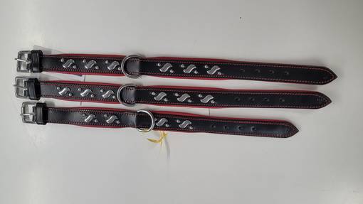 Valens Aaltokuvioitu Nahkapanta - Koiran nahkapannat - 6430019465103 - 1