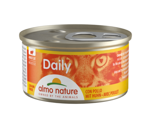 Almo Nature Daily Cat Kana Mousse kissan märkäruoka 85g - Märkäruokatölkit - 8001154125023 - 1