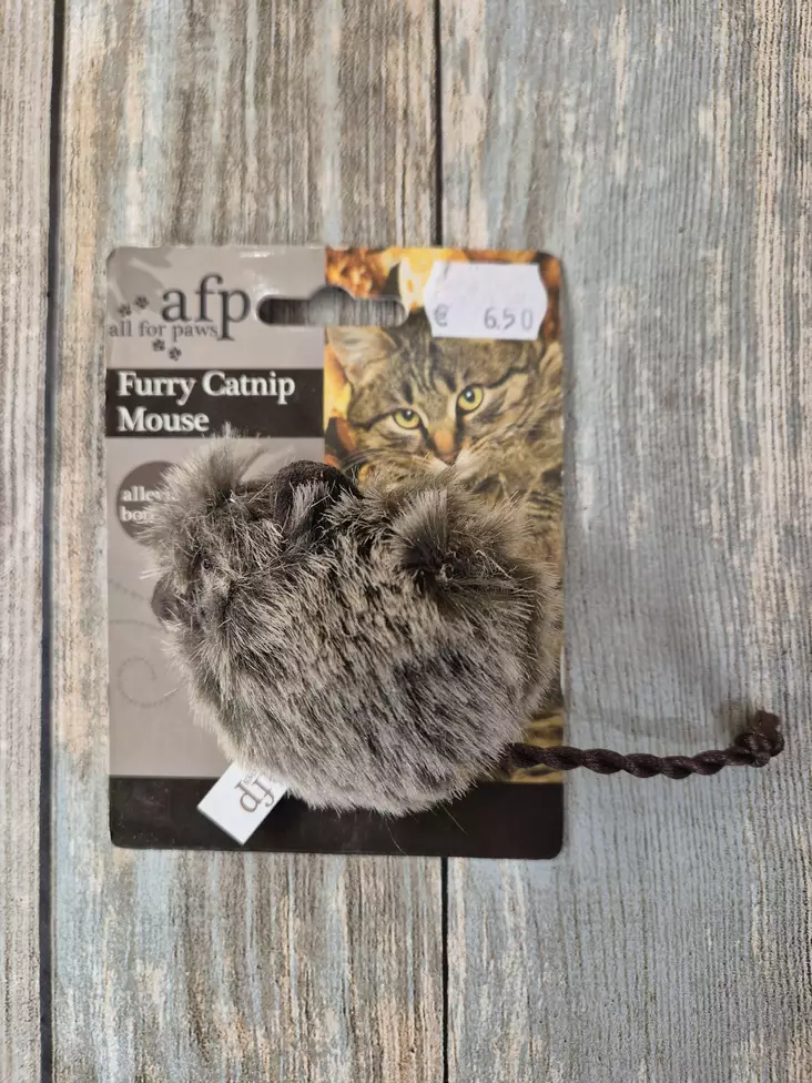 Furry Catnip Mouse - Kissan leluhiiret - 847922020743 - 1