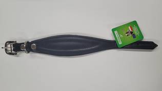 Musta vinttikoira nahkapanta - Koiran nahkapannat - 5906365559304 - 2