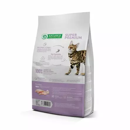 Nature´s Protection Cat Adult Sensitive Digestion Siipikarja 7 kg kissanruoka - Kissan erikoiskuivaruoat - 4771317457684 - 2