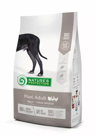 Natures Protection Maxi Adult Siipikarja 12kg Koiranruoka - Natures Protection kuivaruoat - 4771317457424 - 1